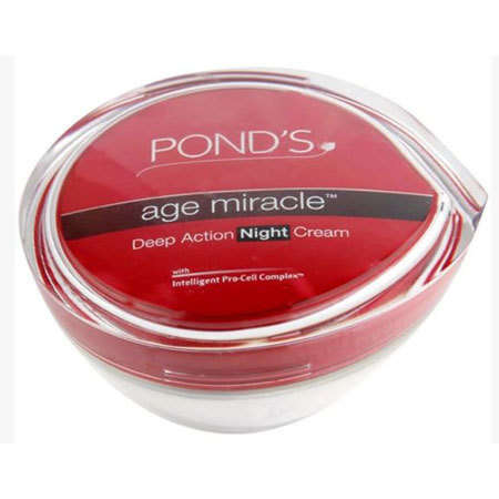 cismis Ponds Age Miracle Deep Action Night Cream - Anti-Aging & Wrinkle Free Skin: Best 8 Creams Available In India- Review & Price